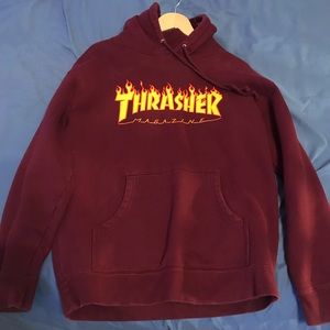 Thrasher Flame Hoodie